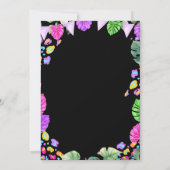 Colorful Leopard Birthday Invitation (Dos)