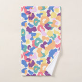 Colorful Leopard Pattern Bad Handdoek (Handdoek)