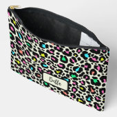 Colorful Leopard Pattern Etui (Open)