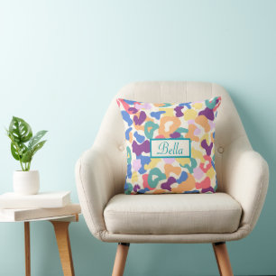 Colorful Leopard Pattern Kussen