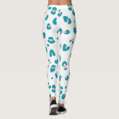 Colorful Leopard Pattern Leggings (Achterkant)