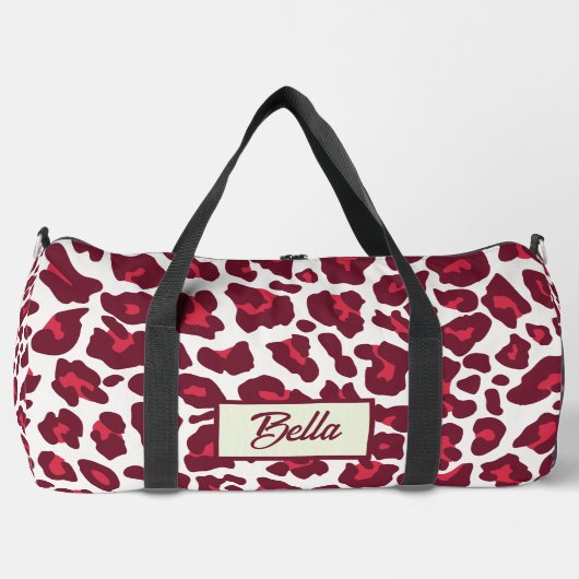 Colorful Leopard Pattern Plunjezak (Voorkant)