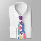 Colorful Leopard Pattern Stropdas (Gebonden)