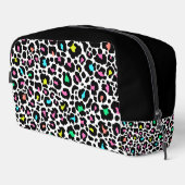 Colorful Leopard Pattern Toilettasje (Rechterhoek)