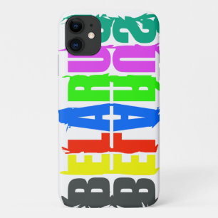 Colorful Letters л а р с Wit-Rusland БTelefoon 11 iPhone 11 Hoesje