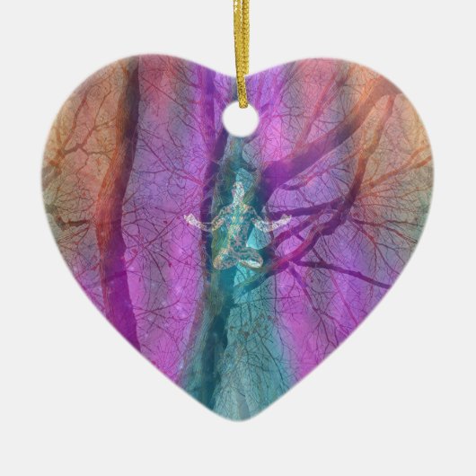 Colorful Life Keramisch Ornament (Voorkant)