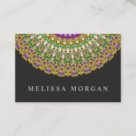 Colorful Life Mandala Visitekaartje