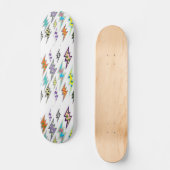 Colorful Lightning Bolt Skateboard (Voorkant)