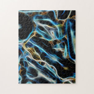 Colorful Line Art Creative Patroon Legpuzzel