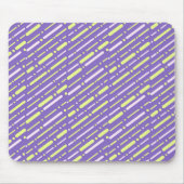 Colorful Lines Pattern Mouse Pad Muismat (Voorkant)