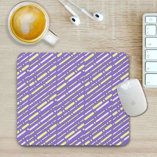 Colorful Lines Pattern Mouse Pad Muismat