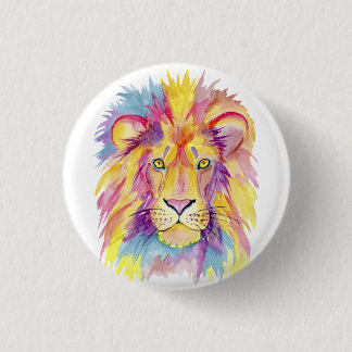 Colorful Lion-Buttonnen Ronde Button 3,2 Cm