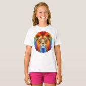 Colorful Lion T-shirt (Voorkant volledig)