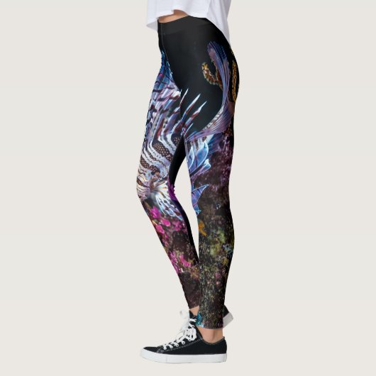 Colorful Lionfish Leggings (Links)