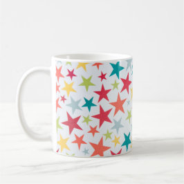 Colorful Little Stars Coffee Mok