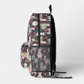 Colorful Llamas Pattern Bedrukte Rugzak (Rechts)