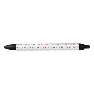 Colorful Logo Patroon van de Rechthoek Herhalend Z Zwarte Inkt Pen