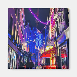 Colorful London Magnet Soho, Engeland Magneet