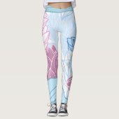 Colorful Lotus Leggings (Voorkant)