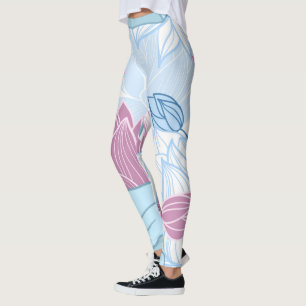 Colorful Lotus Leggings