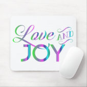 Colorful Love and Joy Muismat (Met muis)