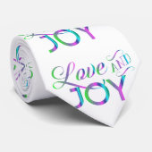 Colorful Love and Joy Stropdas (Opgerold)