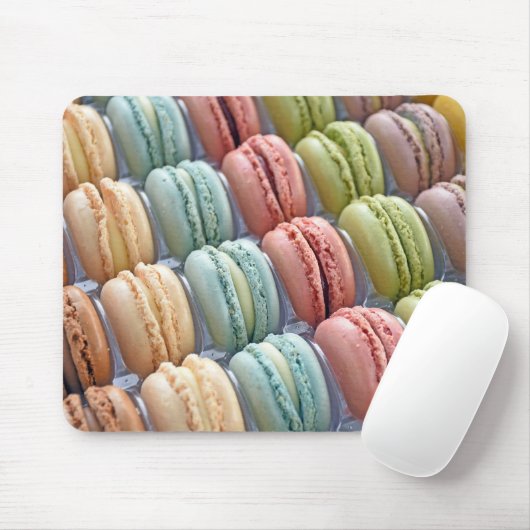 Colorful Macaroons Muismat (Met muis)