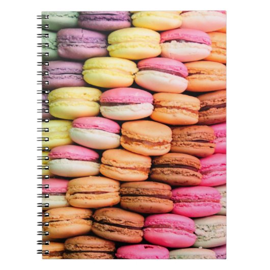 Colorful Macaroons Notitieboek (Voorkant)