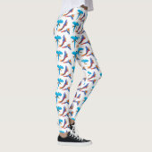 Colorful Macaw Parrots Leggings (Rechts)