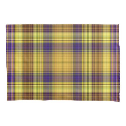 Colorful Madras Kussensloop (Voorkant)
