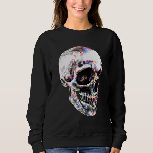 Colorful Magic Skull Trui (Voorkant)
