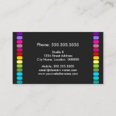 Colorful Makeup Artist Visitekaartje (Achterkant)