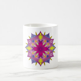 Colorful Mandala Energy Wheel Flower Harmony Koffiemok