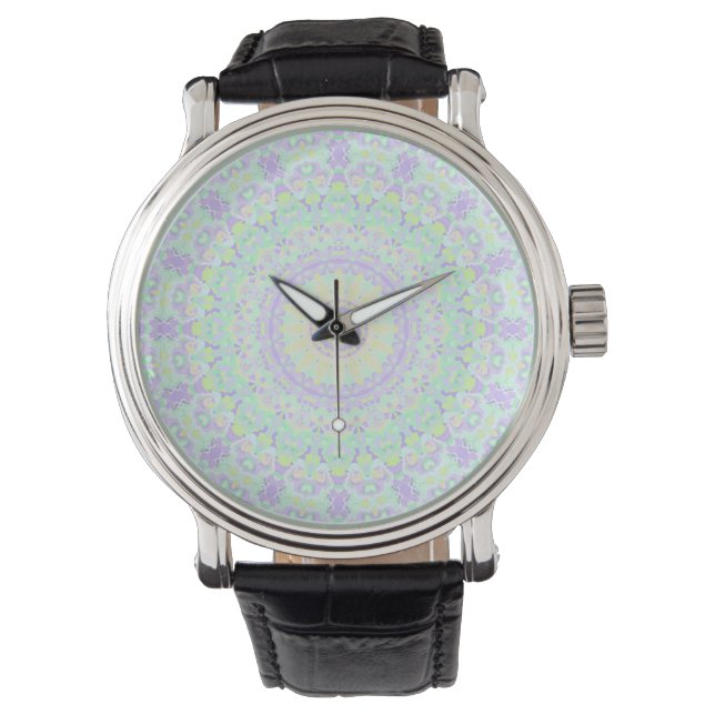 Colorful Mandala Horloge (Voorkant)