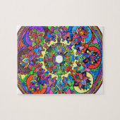 Colorful Mandala Legpuzzel (Horizontaal)