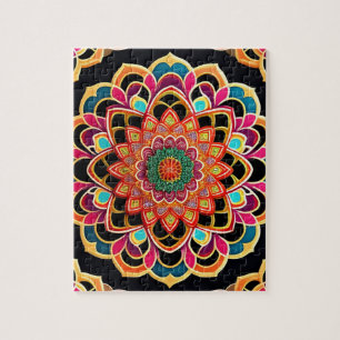Colorful Mandala Legpuzzel