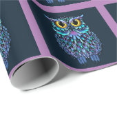 Colorful Mandala Owl Cadeaupapier (Rol Hoek)