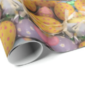 Colorful Mandala Patterned Easter Egg Cadeaupapier (Rol Hoek)