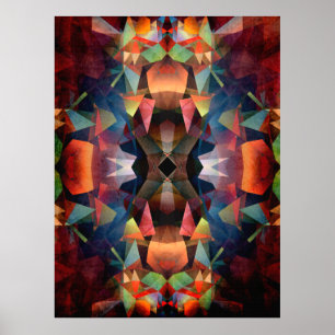 Colorful Mandala Poster
