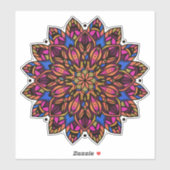 Colorful Mandala Sticker (Vel)