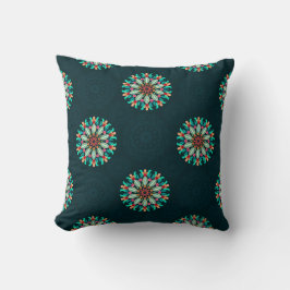 Colorful Mandala Throw Pillow Kussen