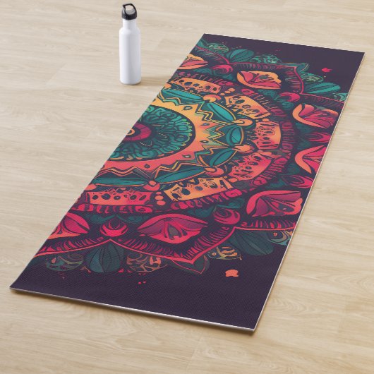 Colorful Mandala Yogamat (In situ)