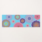 Colorful Mandalas Yoga Mat (Achterkant (horizontaal))