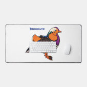 Colorful mandarin duck (Clavier et souris)