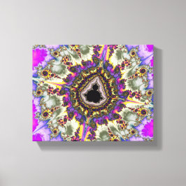 Colorful Mandelbrot Fractal Canvas Afdruk