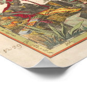 Colorful  Map of Africa, 1690 Poster (Hoek)