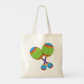 Colorful Maracas Canvas tas (Achterkant)