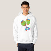 Colorful Maracas Mannen Hoodie (Voorkant volledig)