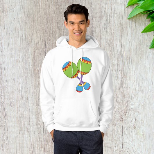 Colorful Maracas Mannen Hoodie