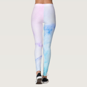 Colorful Marble-Leggings Leggings